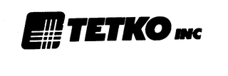 TETKO INC logo