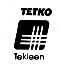 TETKO TEKLEEN logo