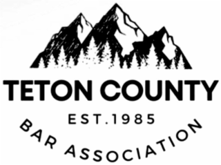 TETON COUNTY BAR ASSOCIATION EST. 1985 logo