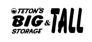 TETON'S BIG & TALL STORAGE logo