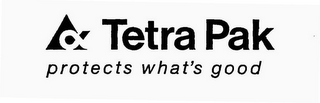 TETRA PAK PROTECTS WHAT'S GOOD logo