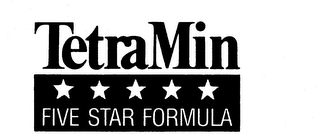 TETRAMIN FIVE STAR FORMULA logo