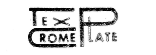 TEX CROME PLATE logo
