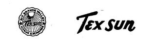 TEX SUN RIO GRANDE VALLEY CITRUS EXCHANGE logo
