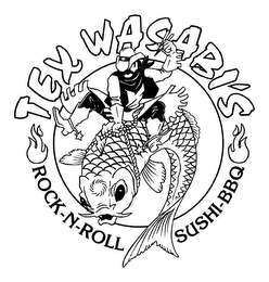 TEX WASABI'S ROCK-N-ROLL SUSHI-BBQ logo