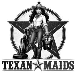 TEXAN MAIDS logo