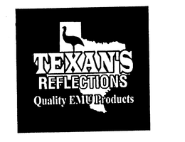 TEXAN'S REFLECTIONS QUALITY EMU PRODUCTS logo