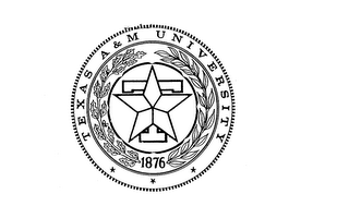 TEXAS A&M UNIVERSITY 1876 logo