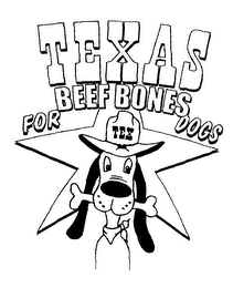 TEXAS BEEF BONES FOR DOGS logo