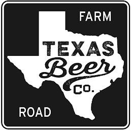 TEXAS BEER CO. FARM ROAD logo