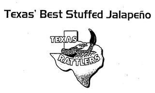 TEXAS BEST STUFFED JALAPENO TEXAS RATTLERS logo