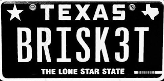 TEXAS BRISK3T THE LONE STAR STATE logo