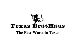 TEXAS BRÄTHÄUS THE BEST WURST IN TEXAS logo