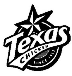 TEXAS CHICKEN SINCE 1952 logo