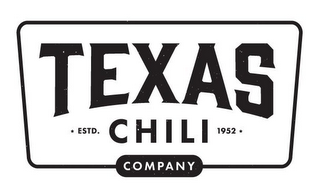 TEXAS CHILI COMPANY ESTD. 1952 logo