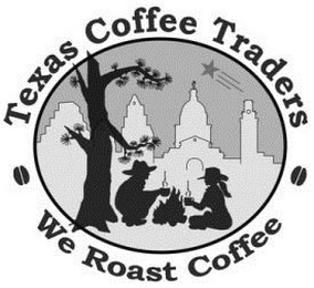 TEXAS COFFEE TRADERS WE ROAST COFFEE logo