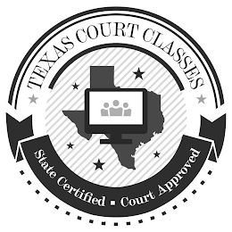 TEXAS COURT CLASSES STATE CERTIFIED ▪ COURT APPROVED logo