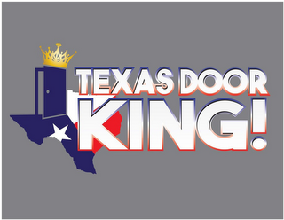 TEXAS DOOR KING! logo