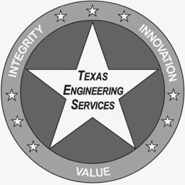 TEXAS ENGINEERING SERVICES VALUE INNOVATION INTEGRITY logo