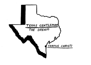TEXAS GENTLEMAN THE DREAM CORPUS CHRISTI logo