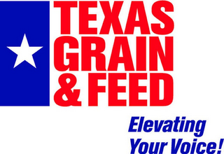 TEXAS GRAIN & FEED ELEVATING YOUR VOICE! logo