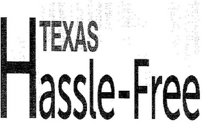 TEXAS HASSLE-FREE logo