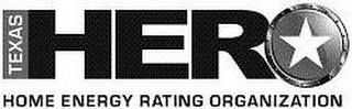 TEXAS HERO HOME ENERGY RATING ORGANIZATION logo