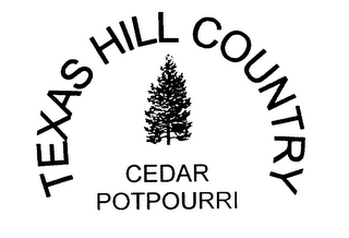 TEXAS HILL COUNTRY CEDAR POTPOURRI logo