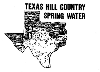 TEXAS HILL COUNTRY SPRING WATER logo
