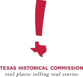 TEXAS HISTORICAL COMMISSION REAL PLACES TELLING REAL STORIES logo