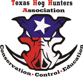 TEXAS HOG HUNTERS ASSOCIATION CONSERVATION CONTROL EDUCATION logo
