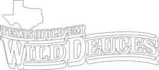 TEXAS HOLD'EM WILD DEUCES logo