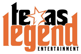 TEXAS LEGEND ENTERTAINMENT logo