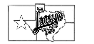 TEXAS LOOSEY'S CHILI PARLOR AND SALOON logo