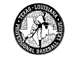 TEXAS - LOUISIANA PROFESSIONAL BASEBALL LEAGUE logo