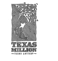 TEXAS MILLION TEXAS LOTTERY logo
