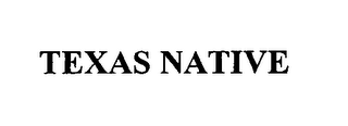 TEXAS NATIVE logo