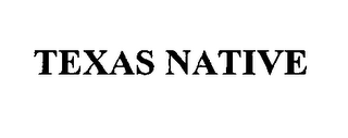 TEXAS NATIVE logo
