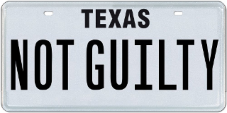 TEXAS NOT GUILTY logo