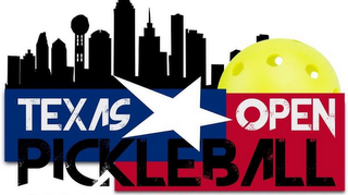TEXAS OPEN PICKLEBALL logo