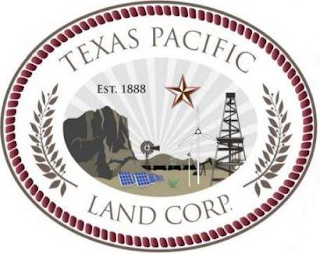 TEXAS PACIFIC LAND CORP. EST 1888 logo
