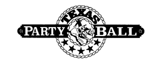 TEXAS PARTY BALL logo