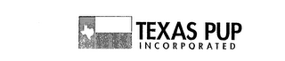 TEXAS PUP INCORPORATED logo