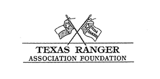 TEXAS RANGER ASSOCIATION FOUNDATION TEXAS RANGERS logo
