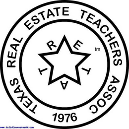 TEXAS REAL ESTATE TEACHERS ASSOC 1976, TRETA logo
