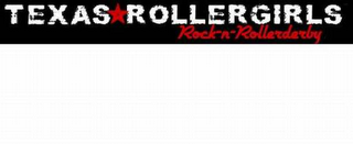 TEXAS ROLLERGIRLS ROCK-N-ROLLERDERBY logo
