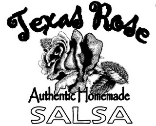 TEXAS ROSE AUTHENTIC HOMEMADE SALSA logo