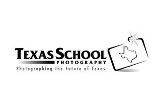 TEXAS SCHOOL PHOTOGRAPHY PHOTOGRAPHING THE FUTURE OF TEXAS logo