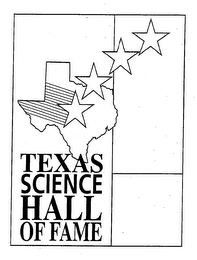 TEXAS SCIENCE HALL OF FAME logo