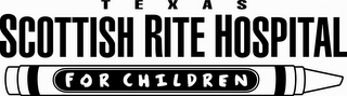 TEXAS SCOTTISH RITE HOSPITAL FOR CHILDREN logo